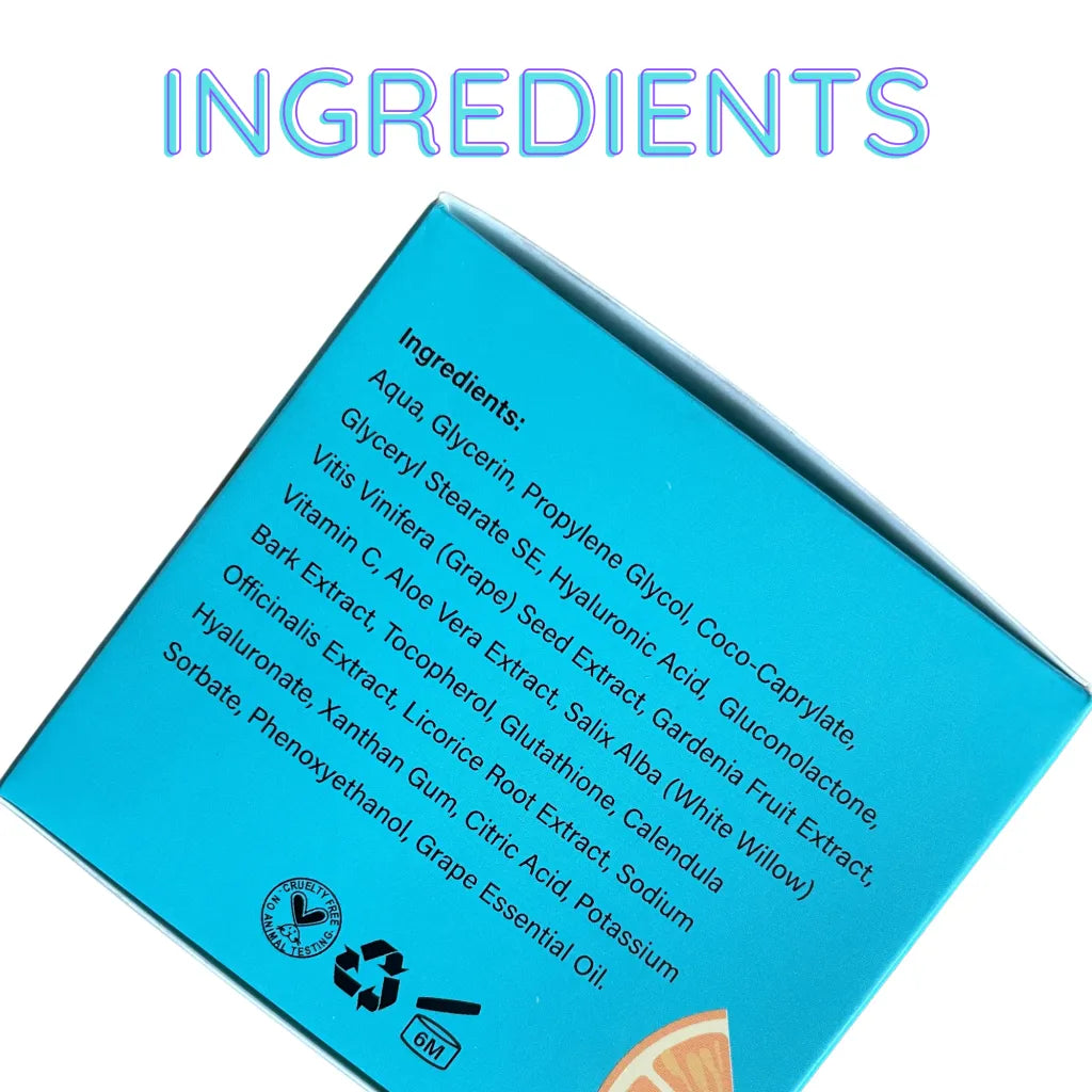 Mascarilla Facial de Noche Hidratante Antioxidante con Vitamina C y Ácido Hialurónico, Tamaño Grande de 118 ml