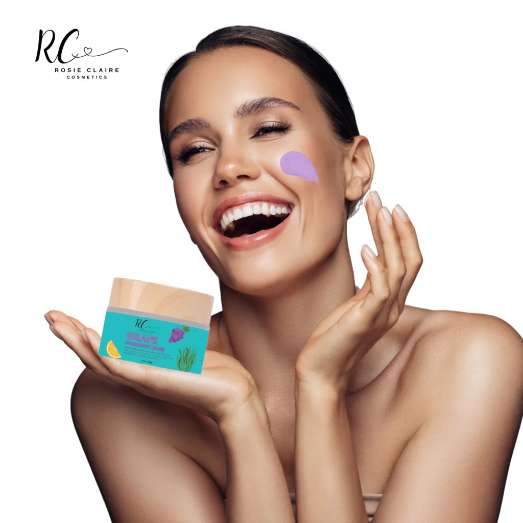 Mascarilla Facial de Noche Hidratante Antioxidante con Vitamina C y Ácido Hialurónico, Tamaño Grande de 118 ml