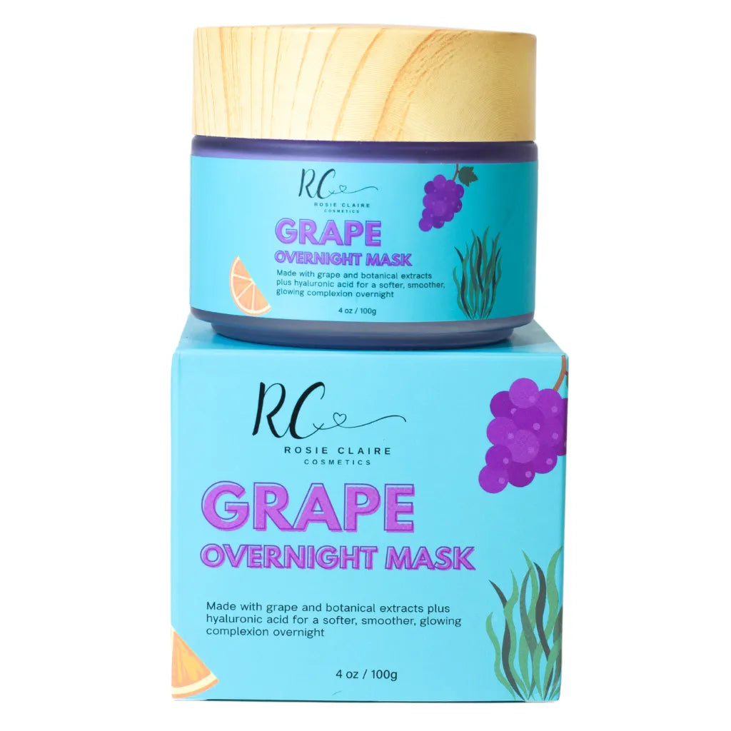 Mascarilla Facial de Noche Hidratante Antioxidante con Vitamina C y Ácido Hialurónico, Tamaño Grande de 118 ml